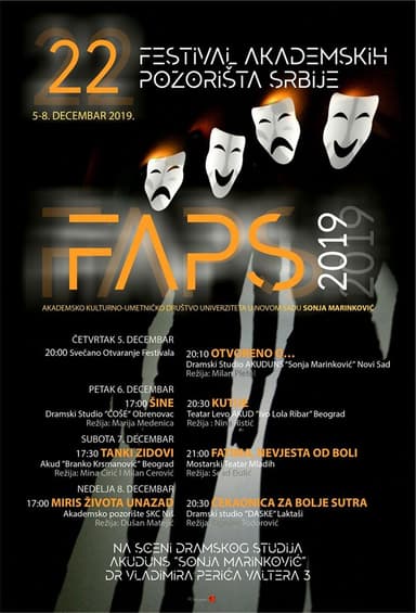 22. Festival akademskih pozorišta Srbije