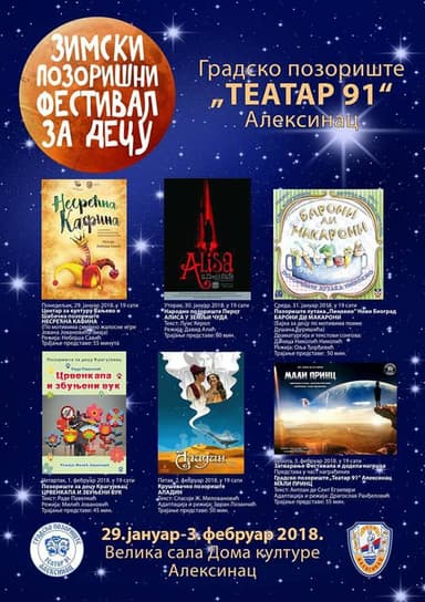 Zimski pozorišni festival za decu